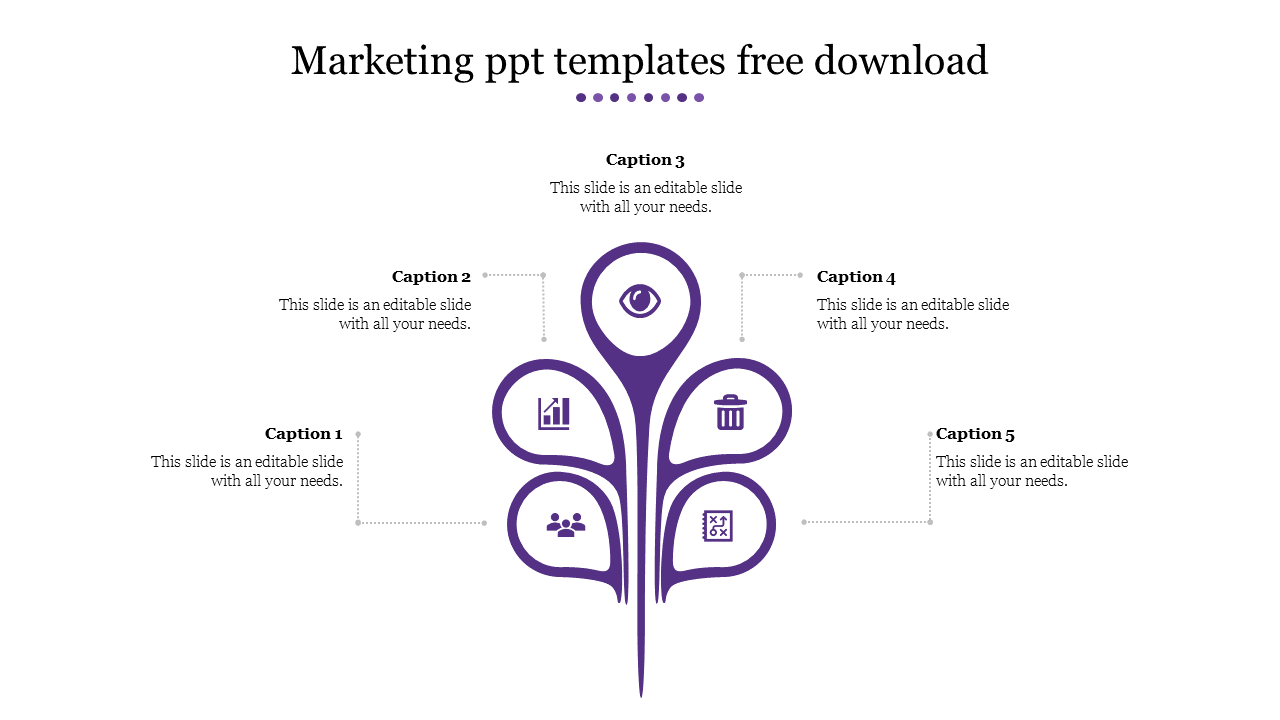 marketing ppt templates free download-Purple